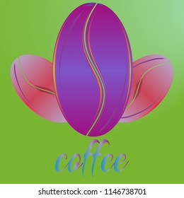 Coffee bean or seed.