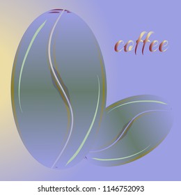 Coffee bean or seed.