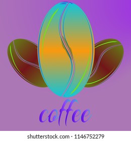 Coffee bean or seed.