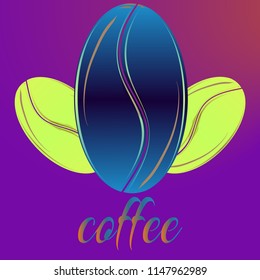 Coffee bean or seed.