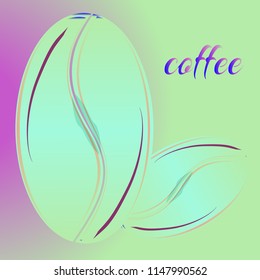 Coffee bean or seed.
