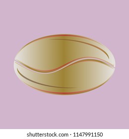 Coffee bean or seed.