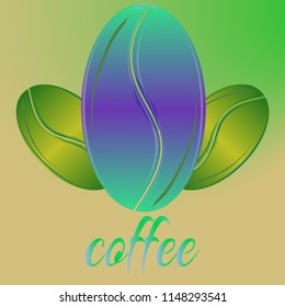 Coffee bean or seed.