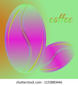 Coffee bean or seed.