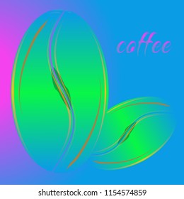 Coffee bean or seed.