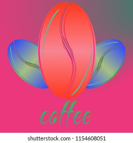 Coffee bean or seed.
