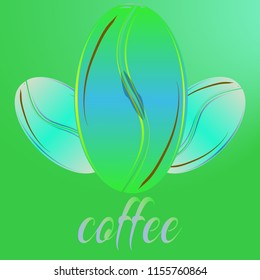 Coffee bean or seed.