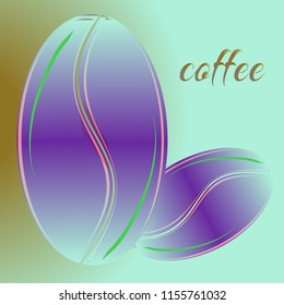 Coffee bean or seed.