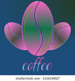 Coffee bean or seed.
