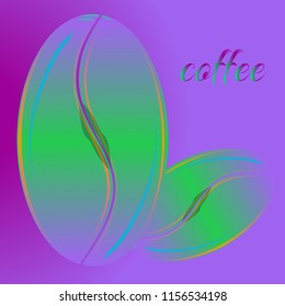 Coffee bean or seed.