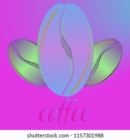 Coffee bean or seed.