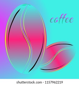 Coffee bean or seed.