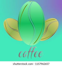 Coffee bean or seed.