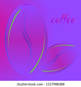 Coffee bean or seed.