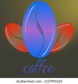 Coffee bean or seed.
