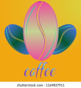 Coffee bean or seed.