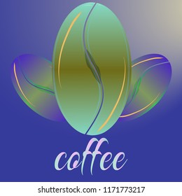 Coffee bean or seed.