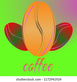 Coffee bean or seed.