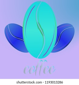 Coffee bean or seed.