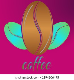Coffee bean or seed.