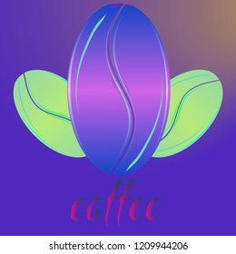 Coffee bean or seed.