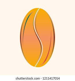 Coffee bean or seed.