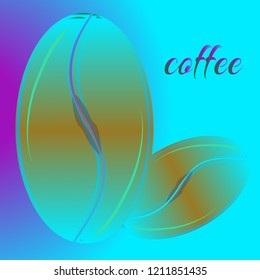 Coffee bean or seed.