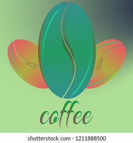 Coffee bean or seed.