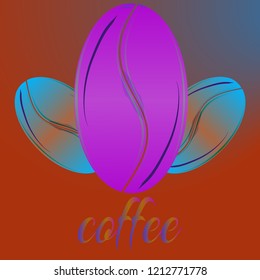 Coffee bean or seed.