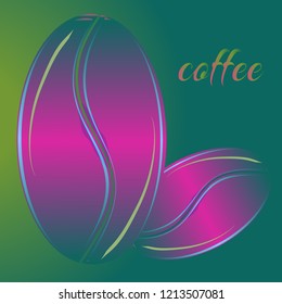 Coffee bean or seed.