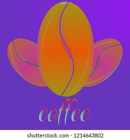 Coffee bean or seed.