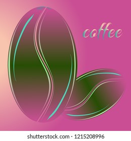 Coffee bean or seed.