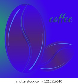 Coffee bean or seed.