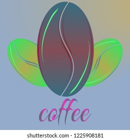Coffee bean or seed.
