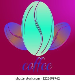 Coffee bean or seed.