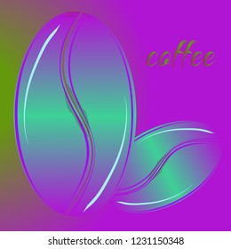 Coffee bean or seed.