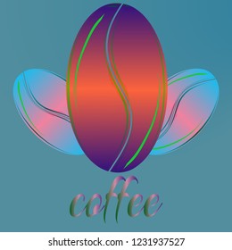 Coffee bean or seed.