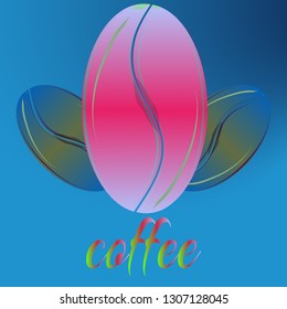 Coffee bean or seed.