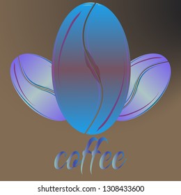 Coffee bean or seed.