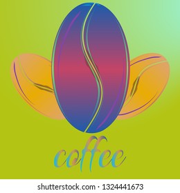 Coffee bean or seed.