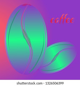 Coffee bean or seed.