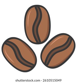 Coffee Bean set Vector Illustration