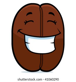 Coffee Bean Smiling
