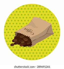 coffee bean theme elements