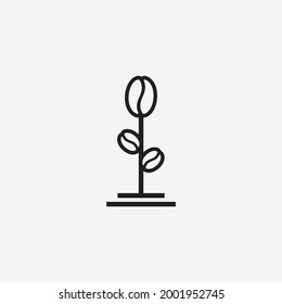 coffee bean tree vector can be a logo for your coffee shop or soffee company