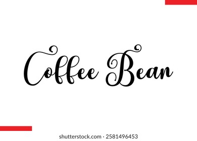 Coffee Bean Coffee typography text