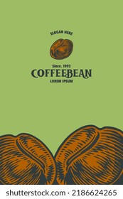 coffee bean vector illustration vector