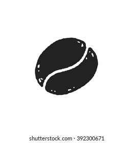 coffee bean. vector illustration