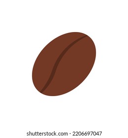 vector de frijol de café para presentación de iconos de símbolo de sitio