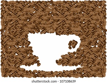 coffee beans background
